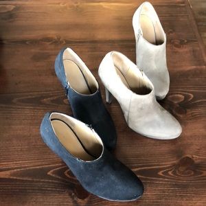 2 pairs of Merona suede heels size 9